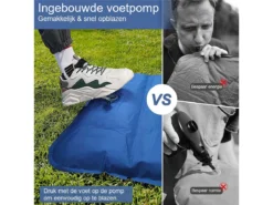 Hikr® 10cm+ Slaapmat - Blue 9 Hikr® 10cm+ Slaapmat - Blue -Merkloos Winkel 03f37d3158790b9b