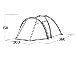 Easy Camp Lomsdal 3 Koepeltent 9 Easy Camp Lomsdal 3 Koepeltent -Merkloos Winkel 07834ed4b3f8ba87