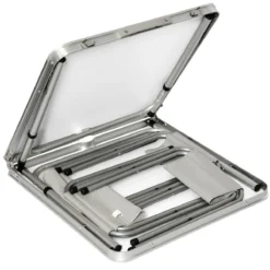 AMANKA 120x60 Bamboe Design Kampeertafel Met 4 Krukjes 11 AMANKA 120x60 Bamboe Design Kampeertafel Met 4 Krukjes -Merkloos Winkel 0b1edfedde868f3e