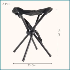 HIXA Set Van 2 Opvouwbare Kruk -Merkloos Winkel 12b35a504771bd73