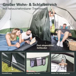 Skandika Indal 5 Tunneltent -Merkloos Winkel 1359ebcad65c3dcc