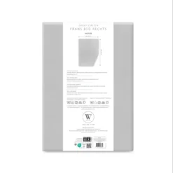 Walra Multifit Frans Bed Rechts Hoeslaken - Grey -Merkloos Winkel 1681eab6da8c70da