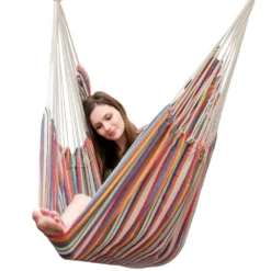 AMANKA 185 X 130 XXL Hangstoel - Striped -Merkloos Winkel 1a7cc722dad423cd