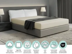 DoubleDry Home 90 X 200 Cm Hoeslaken - Crème 9 DoubleDry Home 90 X 200 Cm Hoeslaken - Crème -Merkloos Winkel 1e0f59b85d2a500d