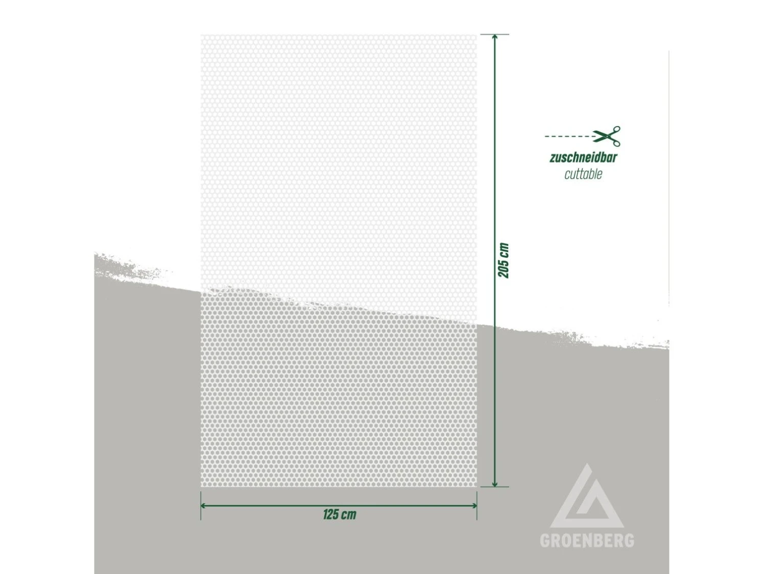 Groenberg 3D Airmesh Layer Condensmat - 205 X 100 Cm 2 Groenberg 3D Airmesh Layer Condensmat - 205 X 100 Cm - Afbeelding 2