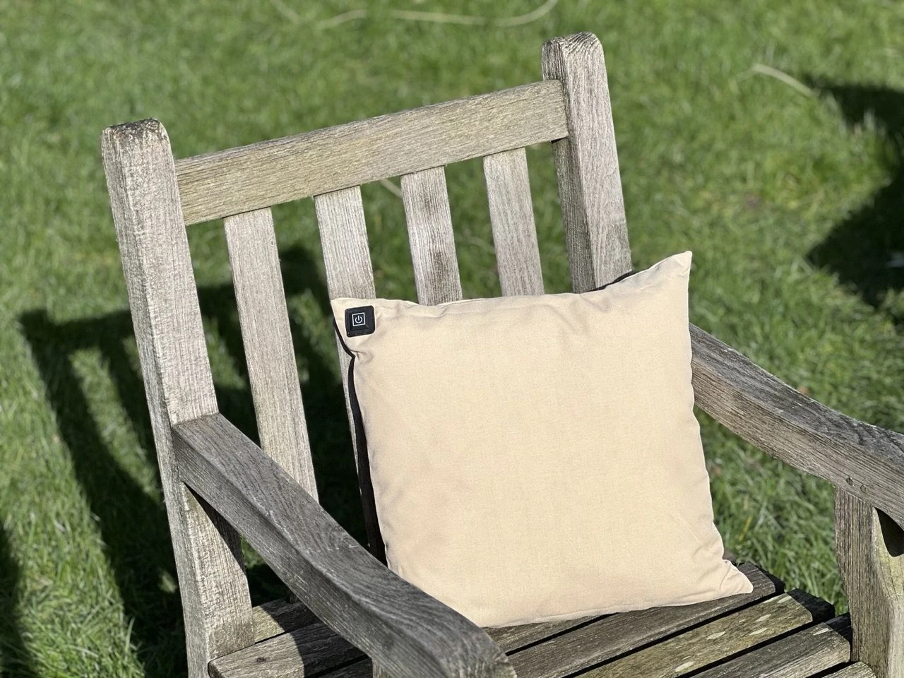 Merkloos Warmpi® Outdoor Verwarmd Sierkussen - Beige 2 Merkloos Warmpi® Outdoor Verwarmd Sierkussen - Beige - Afbeelding 2