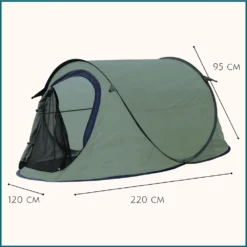 HIXA Groene 1 Pop Up Tent -Merkloos Winkel 21ec207e6f327de4