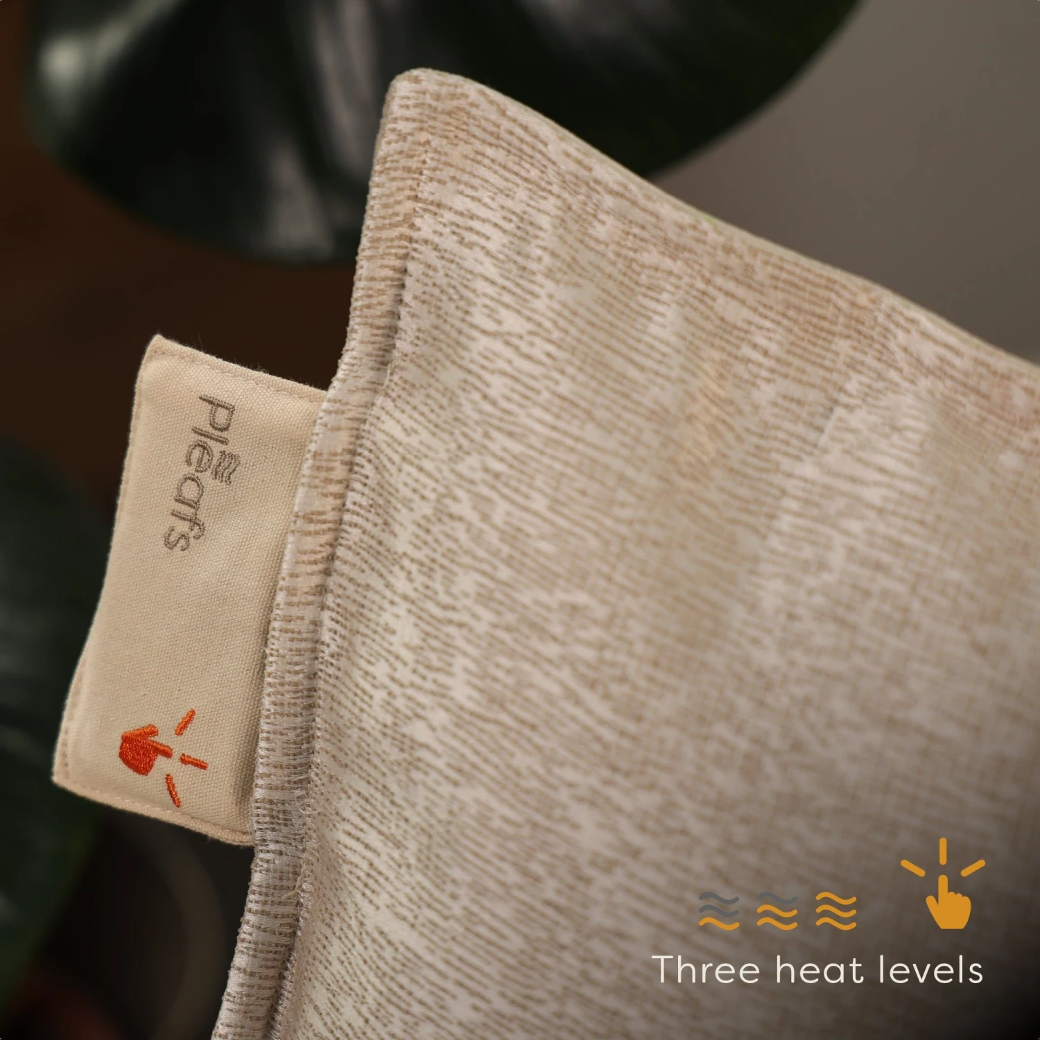 Pleafs Warmtekussen Boho 45x45cm - Dark Vanilla 5 Pleafs Warmtekussen Boho 45x45cm - Dark Vanilla - Afbeelding 5