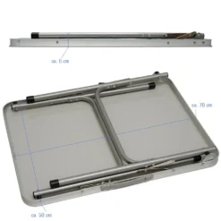 AMANKA 70x50 Lichtgewicht Aluminium Kampeertafel -Merkloos Winkel 2413d4ffd53d3a09