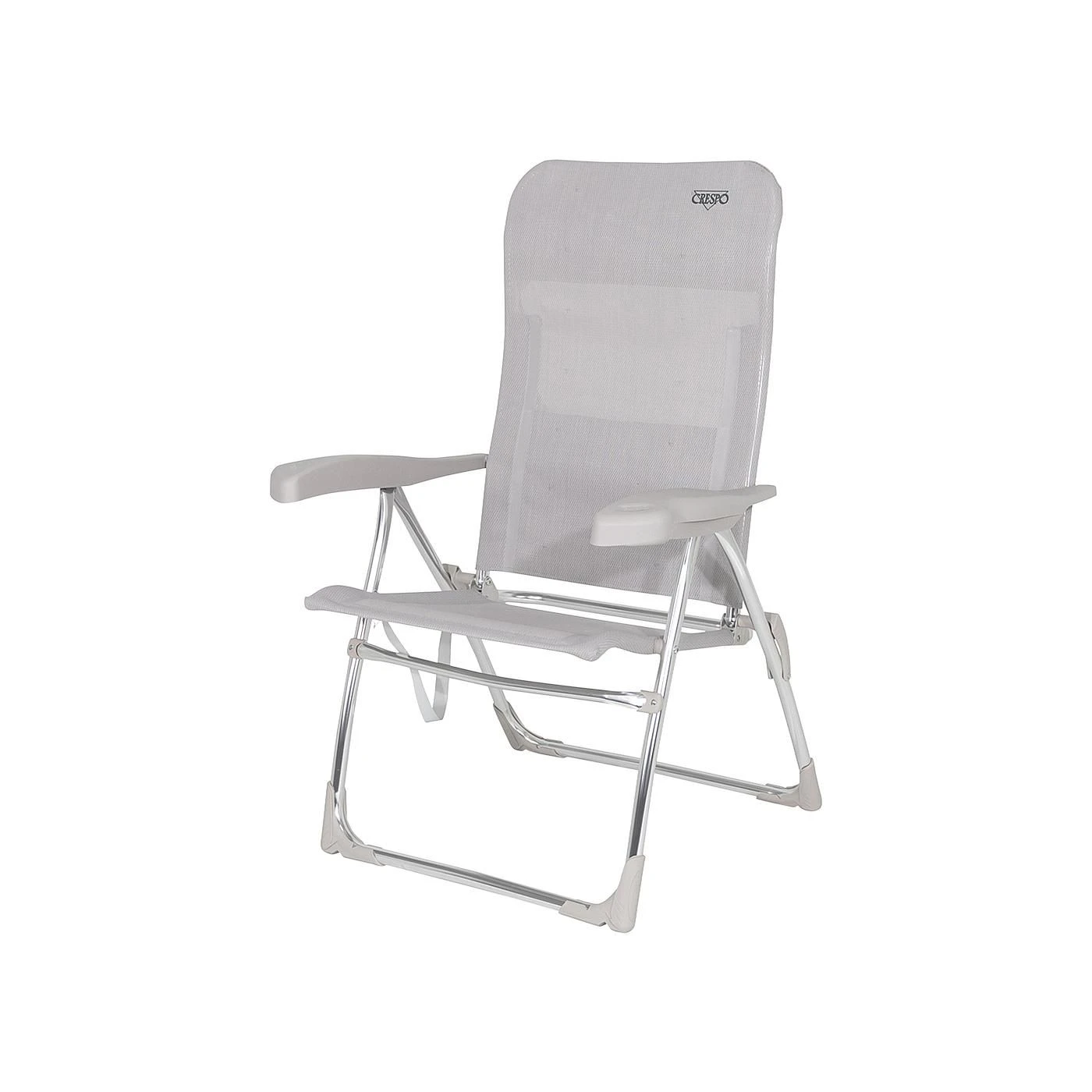 Crespo AL-206 Light Grey Strandstoel 2 Crespo AL-206 Light Grey Strandstoel - Afbeelding 2