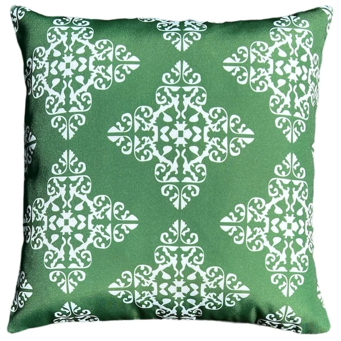 Merkloos Warmpi Verwarmd Outdoor Sierkussen - Green/White 3 Merkloos Warmpi Verwarmd Outdoor Sierkussen - Green/White - Afbeelding 3