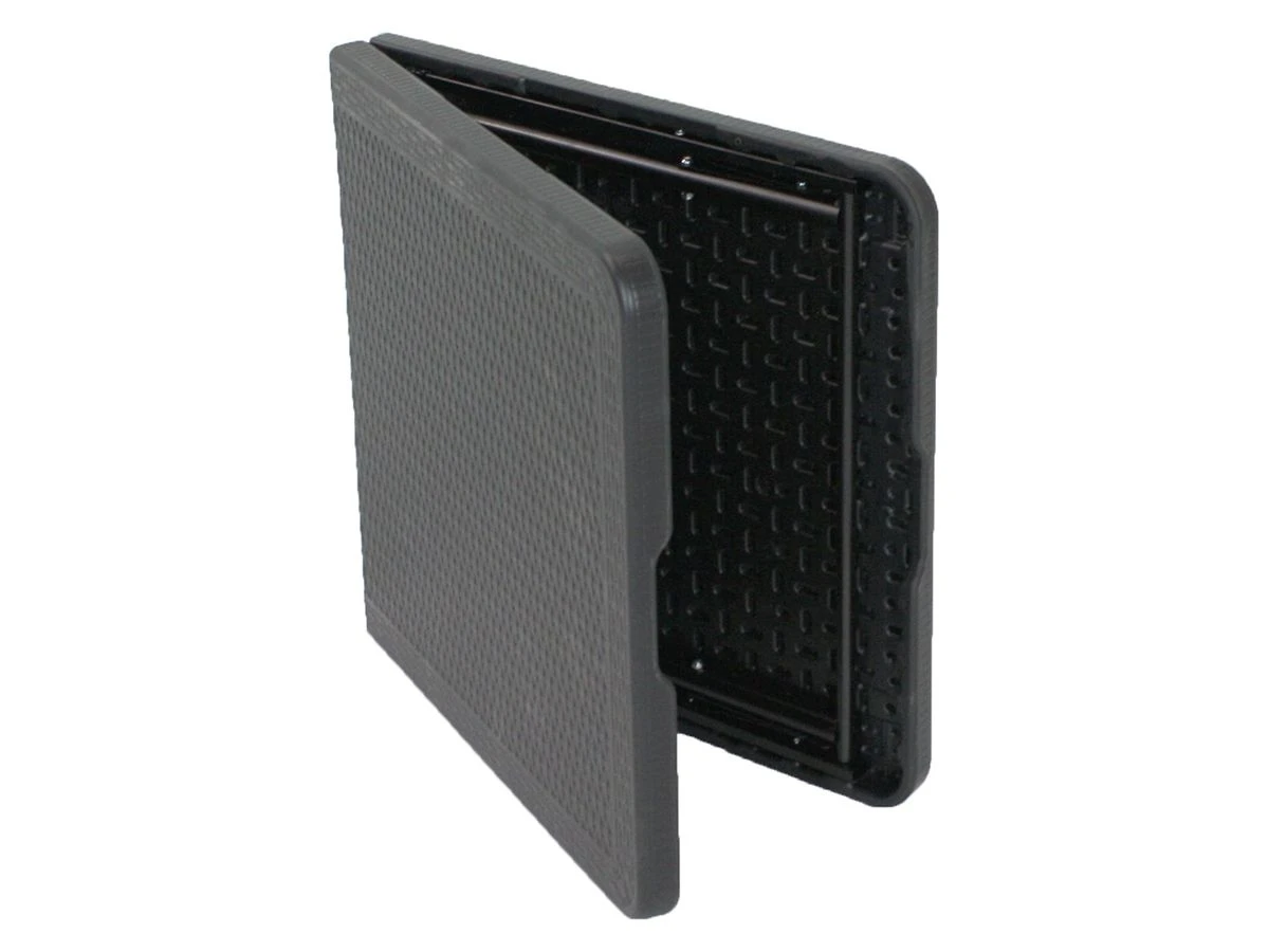 Merkloos Lowander 120 X 60 Inklaptafel - Black 5 Merkloos Lowander 120 X 60 Inklaptafel - Black - Afbeelding 5