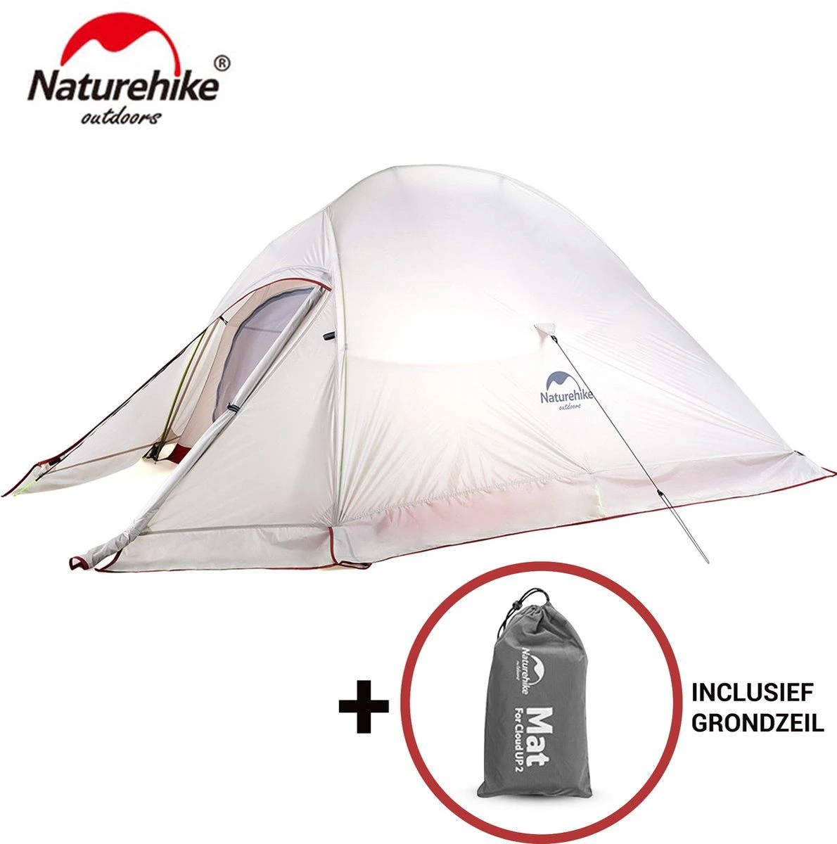 Naturehike Cloud Up 2 Upgraded 4-seizoenen Tent 2 Naturehike Cloud Up 2 Upgraded 4-seizoenen Tent - Afbeelding 2