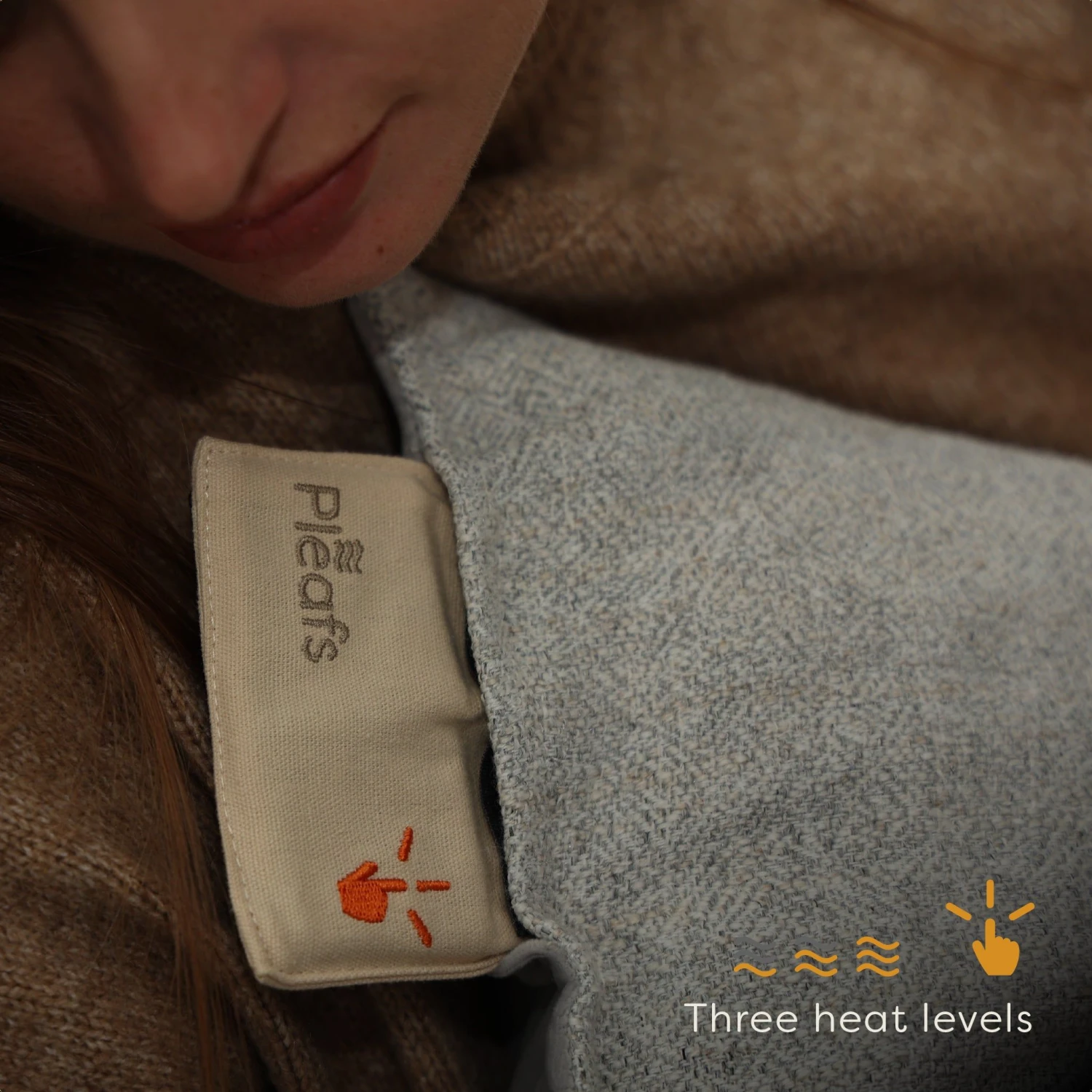 Pleafs Warmtekussen Nomad 45x45cm - Close Knit 5 Pleafs Warmtekussen Nomad 45x45cm - Close Knit - Afbeelding 5