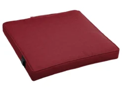 Merkloos Warmpi Verwarmd Outdoor Zitkussen - Bordeaux Red