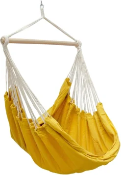 AMANKA 185 X 130 XXL Hangstoel - Yellow