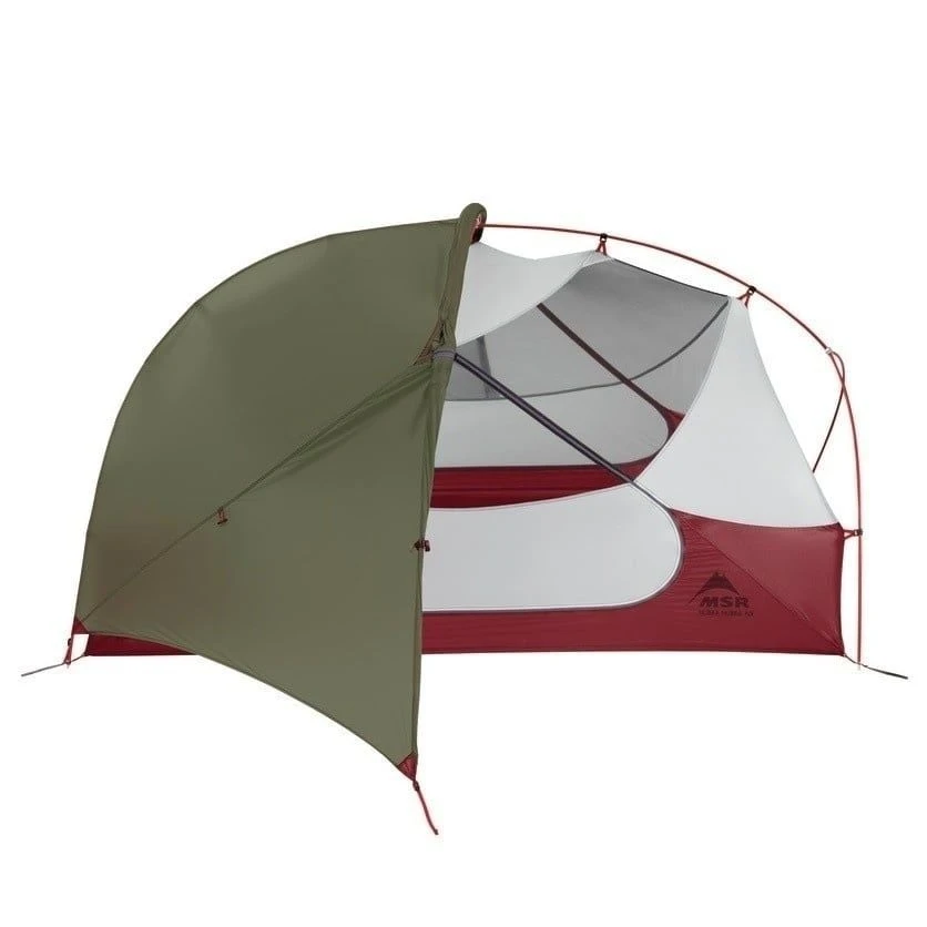 MSR Hubba Hubba NX Lichtgewicht Tent - Green 2 MSR Hubba Hubba NX Lichtgewicht Tent - Green - Afbeelding 2