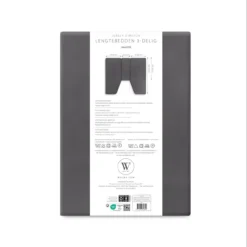 Walra Multifit Lengtebed 3 Delig Hoeslaken - Anthracite 9 Walra Multifit Lengtebed 3 Delig Hoeslaken - Anthracite -Merkloos Winkel 3aa4e7c279ae5881