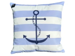 Merkloos Warmpi Draadloos Outdoor Verwarmd Bootkussen - Blue/White