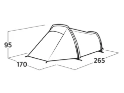 Easy Camp Sarek 2 Tunneltent 10 Easy Camp Sarek 2 Tunneltent -Merkloos Winkel 3c7dcebdfc525c78