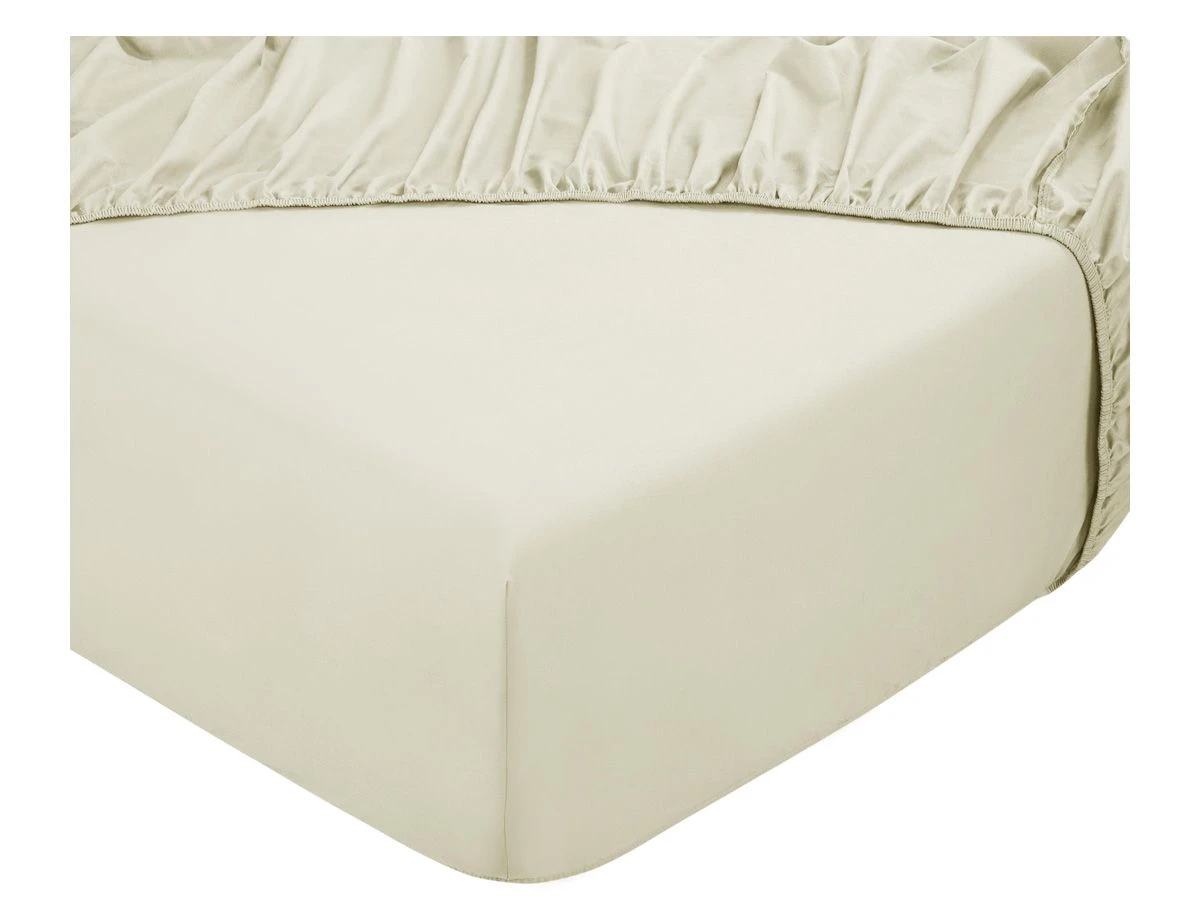 DoubleDry Home 180 X 200 Cm Hoeslaken - Crème 1 DoubleDry Home 180 X 200 Cm Hoeslaken - Crème