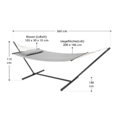 Juskys Cata Hangmat Met Onderstel En Kussen - Grey 11 Juskys Cata Hangmat Met Onderstel En Kussen - Grey -Merkloos Winkel 3f24c164e00ba3aa