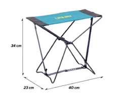 Uquip Fancy Vouwkruk - Petrol -Merkloos Winkel 43437e78f97249f1