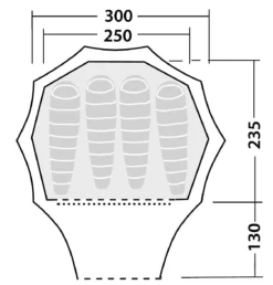 Robens Fairbanks Outback 4-persoons Tent -Merkloos Winkel 44e6c4accaaa8495