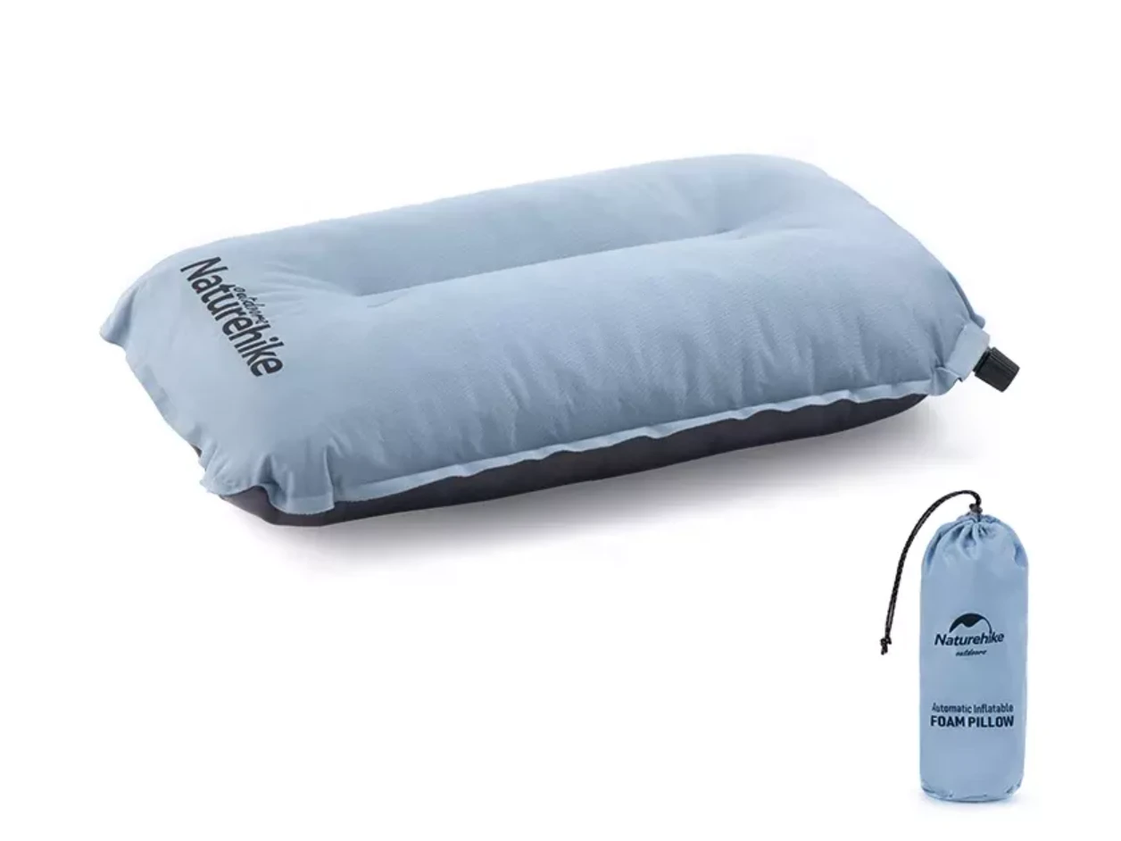 Naturehike Blue Donzig Hoofdkussen 2 Naturehike Blue Donzig Hoofdkussen - Afbeelding 2