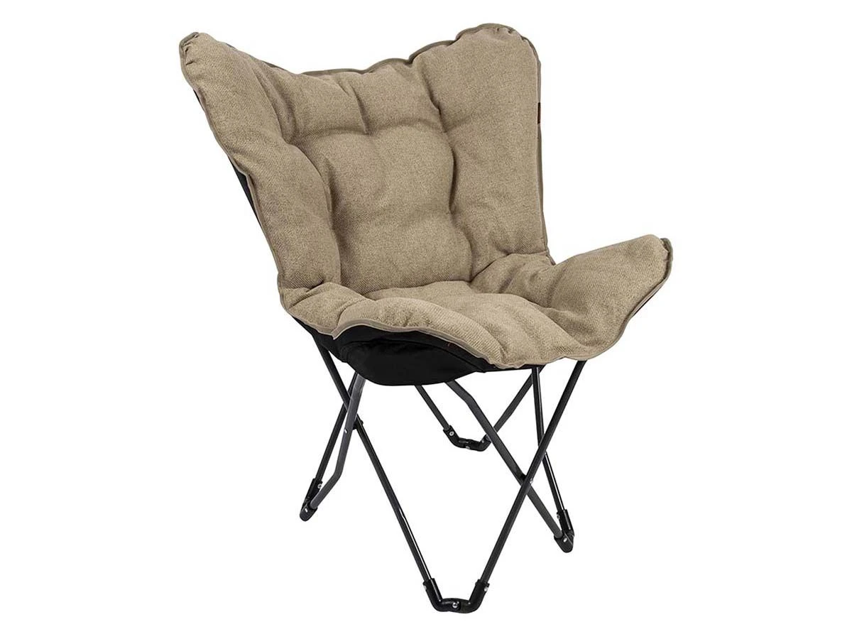 Bo-Camp Urban Outdoor Grainger M Vlinderstoel - Beige 1 Bo-Camp Urban Outdoor Grainger M Vlinderstoel - Beige