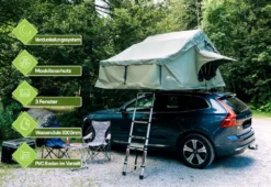 OutdoorU Family Plus 4 Personen Daktent - Grijs 8 OutdoorU Family Plus 4 Personen Daktent - Grijs -Merkloos Winkel 53d75647e6289419