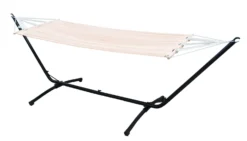AMANKA 190 Cm Hangmat Met Frame - Beige