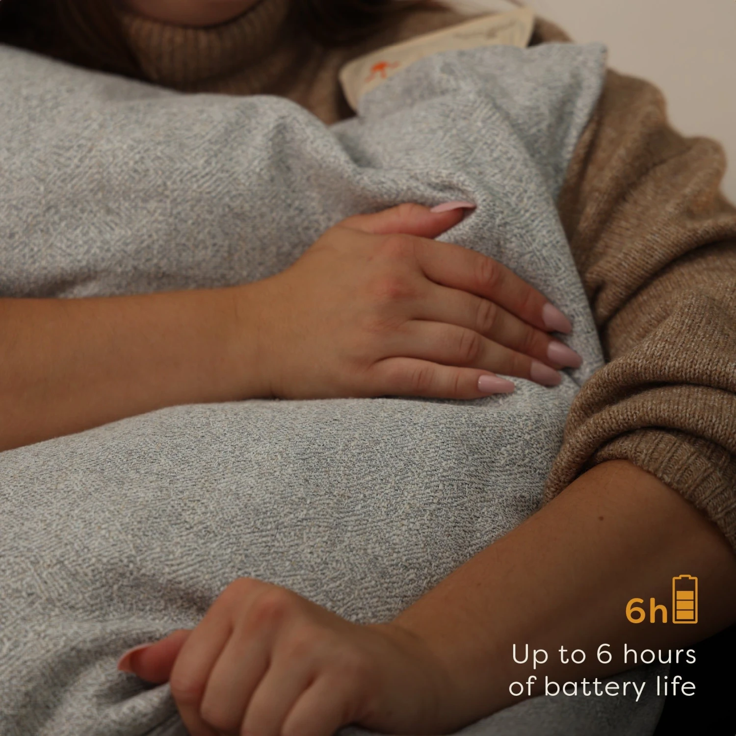 Pleafs Warmtekussen Nomad 45x45cm - Close Knit 4 Pleafs Warmtekussen Nomad 45x45cm - Close Knit - Afbeelding 4