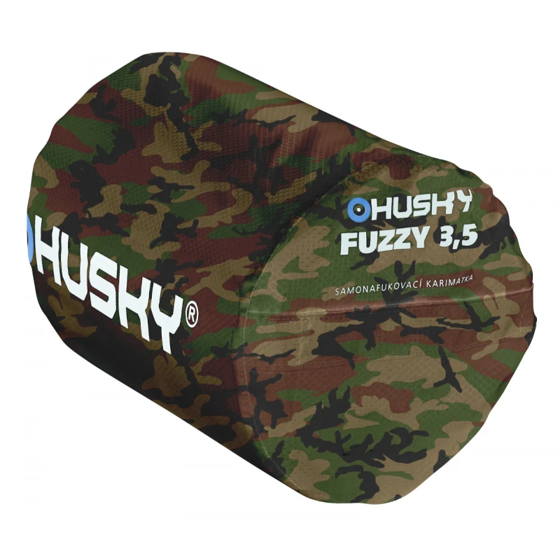 Husky Fuzzy Army 3.5 Zelfopblaasbare Slaapmat 2 Husky Fuzzy Army 3.5 Zelfopblaasbare Slaapmat - Afbeelding 2