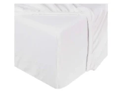 DoubleDry Molton 180 X 200 Cm Hoeslaken - Basic Wit