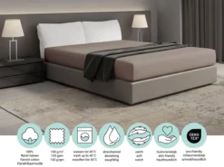 DoubleDry Flanel 90x200 Cm Hoeslaken - Beige 9 DoubleDry Flanel 90x200 Cm Hoeslaken - Beige -Merkloos Winkel 5c7fa50119ad06c8