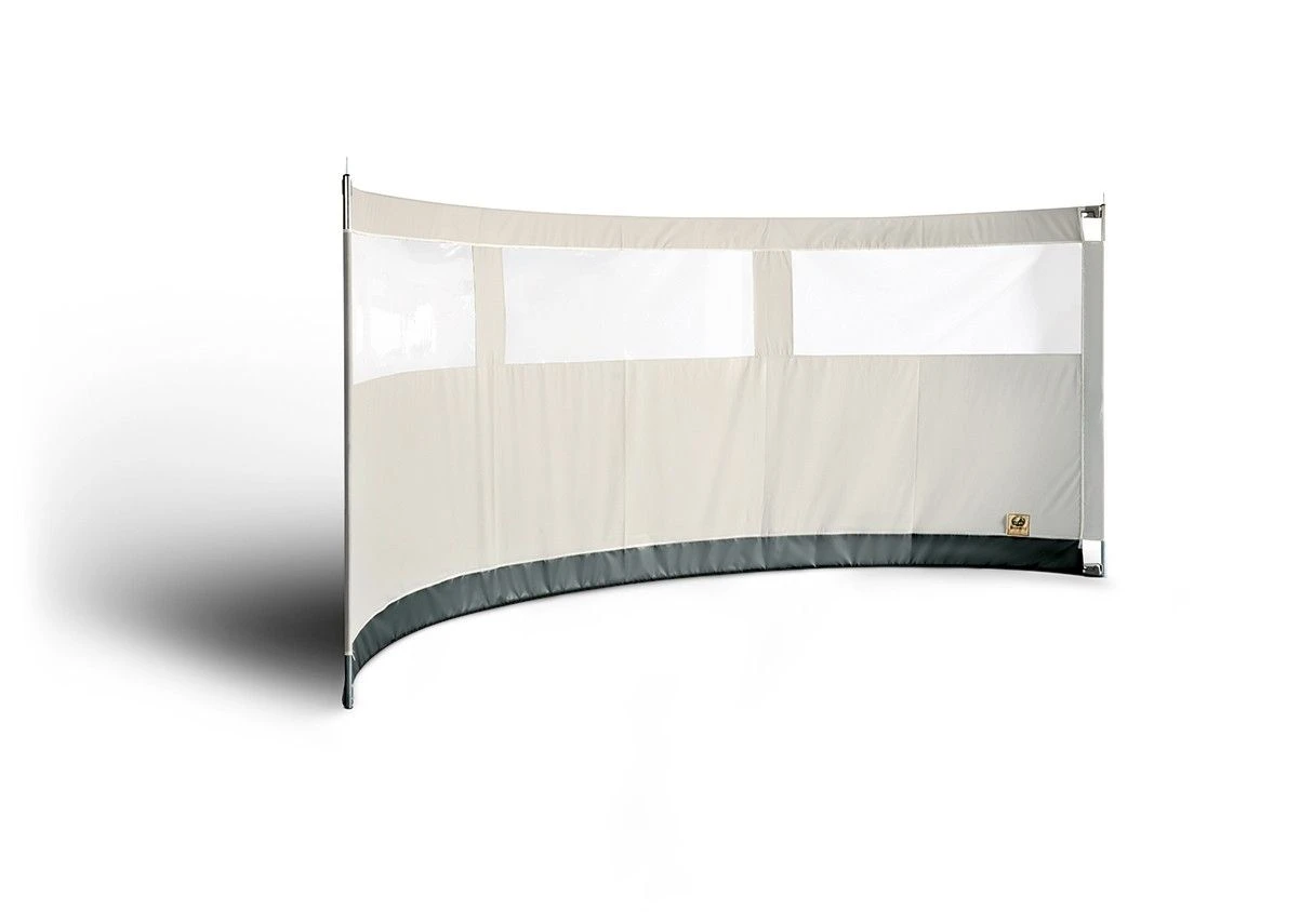 ESVO Gebogen Mistral 395 Met 3 Smalle Ramen Windscherm 1 ESVO Gebogen Mistral 395 Met 3 Smalle Ramen Windscherm