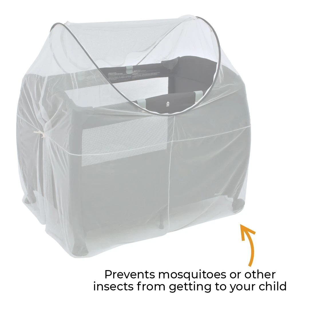 Deryan Luxe Universele Pop Up Klamboe Voor Campingbed 2 Deryan Luxe Universele Pop Up Klamboe Voor Campingbed - Afbeelding 2