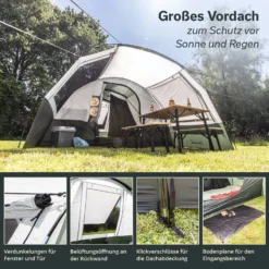 Skandika Indal 5 Tunneltent -Merkloos Winkel 61d4facec5f53210