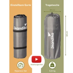 Skandika Easy Single Slaapmat -Merkloos Winkel 620cee946490a4.70280169