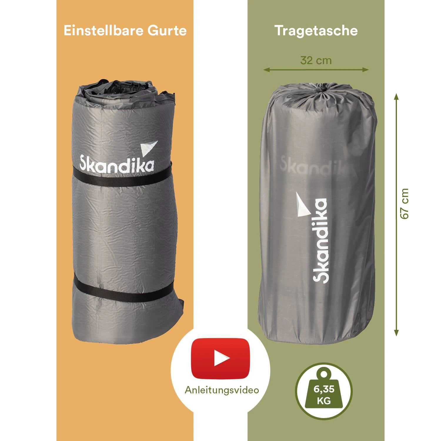 Skandika Easy Double Slaapmat 4 Skandika Easy Double Slaapmat - Afbeelding 4