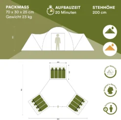 Skandika Turin 12 Beige Familietent 11 Skandika Turin 12 Beige Familietent -Merkloos Winkel 620d26a3e52dc4.75697425