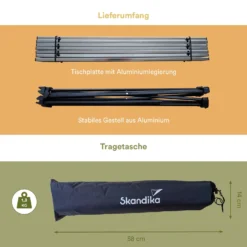 Skandika Ruka M Aluminium Campingtafel 11 Skandika Ruka M Aluminium Campingtafel -Merkloos Winkel 6213b745c63836.24790924