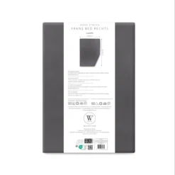 Walra Multifit Frans Bed Rechts Hoeslaken - Anthracite -Merkloos Winkel 621cf9f1fa120c2e