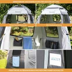 Skandika Camping Douchetent -Merkloos Winkel 621e2e04b76869.82842722