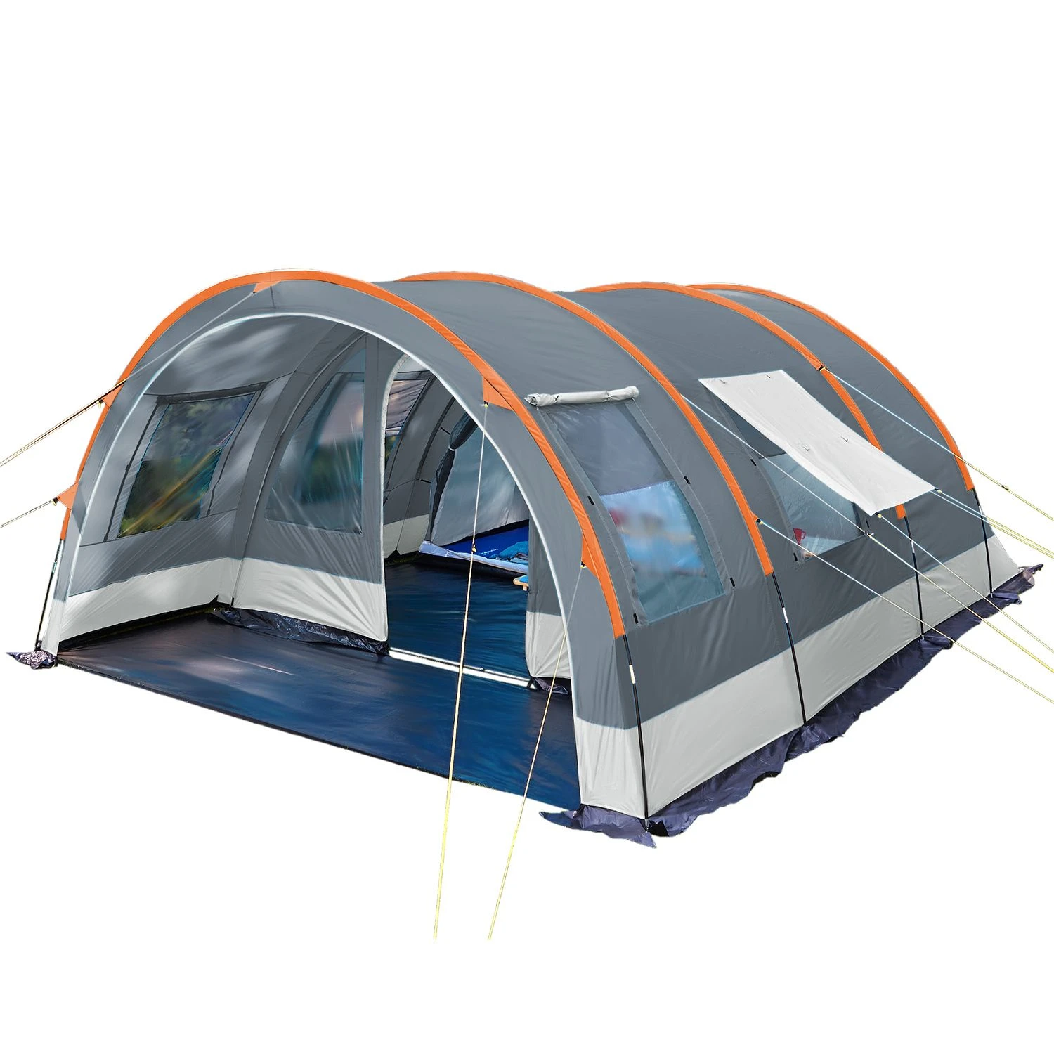 Skandika Helsinki 6 Grijze Tunneltent 1 Skandika Helsinki 6 Grijze Tunneltent