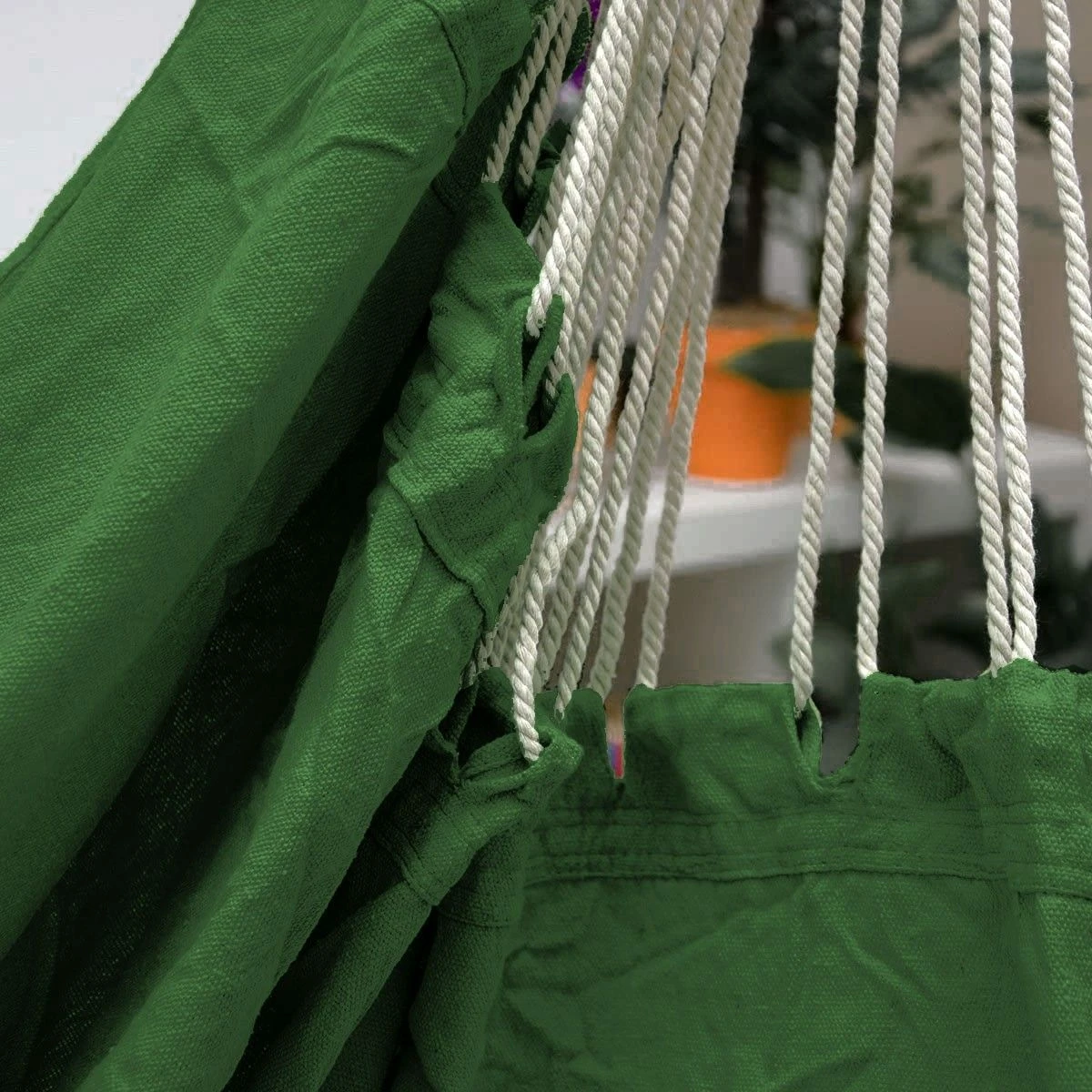 AMANKA 185 X 130 XXL Hangstoel - Dark Green 6 AMANKA 185 X 130 XXL Hangstoel - Dark Green - Afbeelding 6