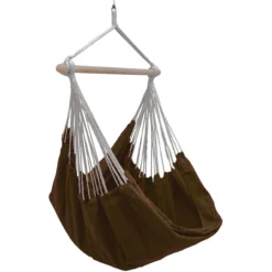 AMANKA 185 X 130 XXL Hangstoel - Dark Brown