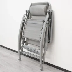 AMANKA 170 X 70 Grijs Schommelstoel Relaxstoel -Merkloos Winkel 623c87c391dfe3.65357935