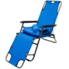 AMANKA 180 X 60 Verstelbare Relaxstoel - Blue